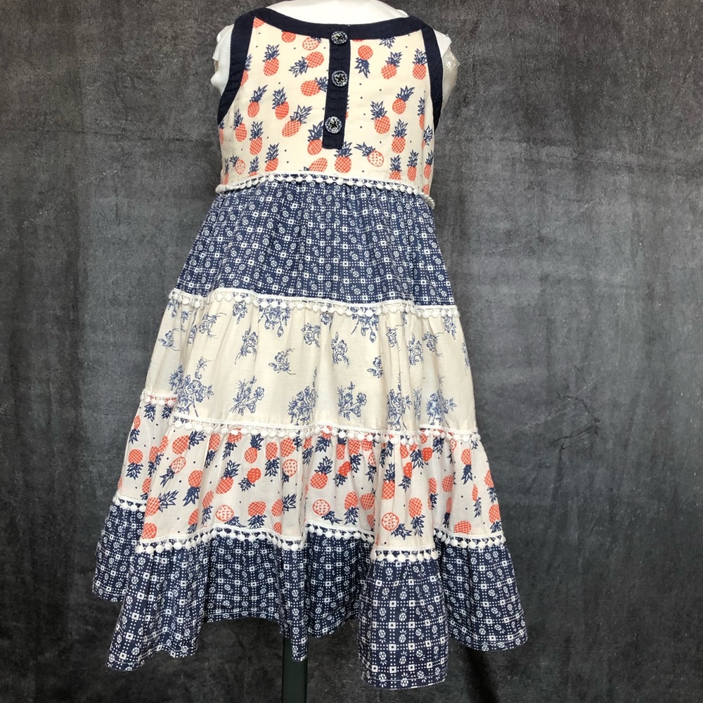 Cutey Couture size 4/5 Pineapple Twirl Dress